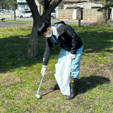 春の町内清掃に参加しました